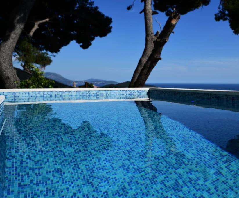 Wave N' Sea Apartment With A Private Pool Dubrovnik Eksteriør bilde