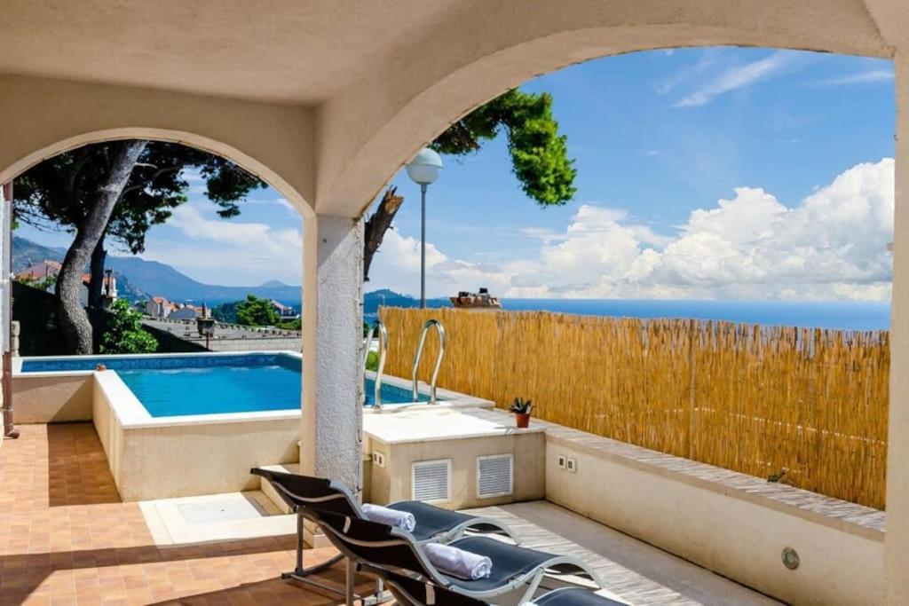 Wave N' Sea Apartment With A Private Pool Dubrovnik Eksteriør bilde